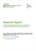 Understanding Rural Durham - Supporting Durham County Council’s evidence base