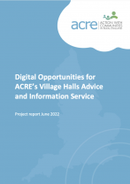 Digital Opportunities for ACRE’s Village Halls Advice and Information Service